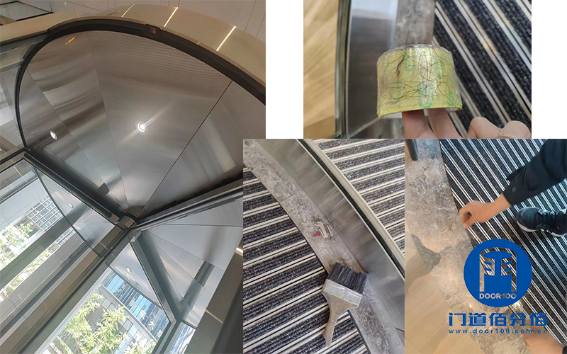 保養案例之歐必翼OBE自動兩翼和三翼旋轉門保養服務