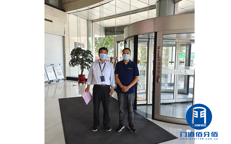 泰州旋銀行自動旋轉門維修保養實錄