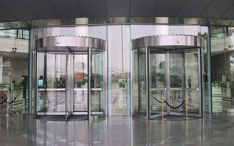 四翼自動旋轉門