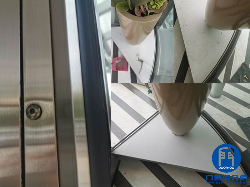 北京高樓大廈電動(dòng)旋轉(zhuǎn)門定期保養(yǎng)與配件維修更換服務(wù)之展示窗鎖更換維修