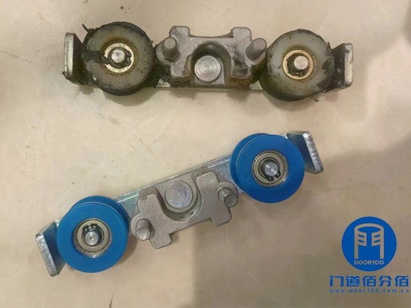 多瑪凱拔自動門故障維修案例：掛輪組件篇