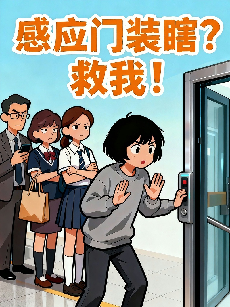 感應門背景去水印