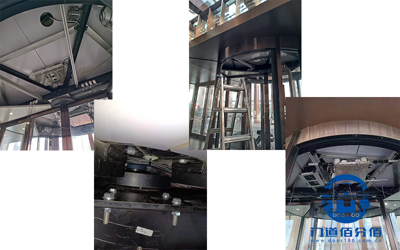 自動(dòng)旋轉(zhuǎn)門停門故障，更換滑環(huán)解決過程
