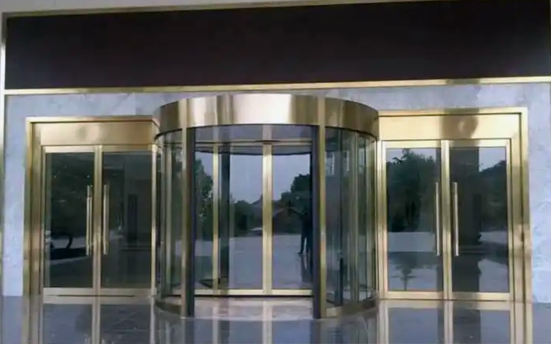 旋轉門邊門/地彈門安裝實操方案