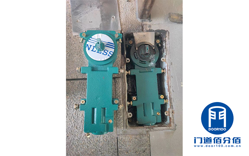 門區邊門維修案例之酒店地彈門維修服務