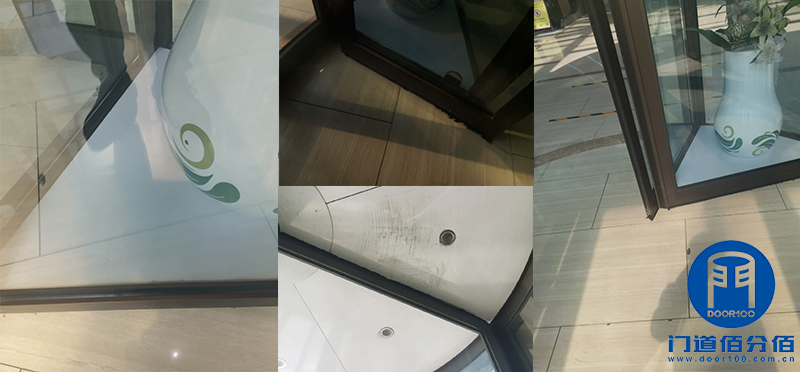 北京市城市綜合體建筑物出入口旋轉門清潔保養服務之停門清潔