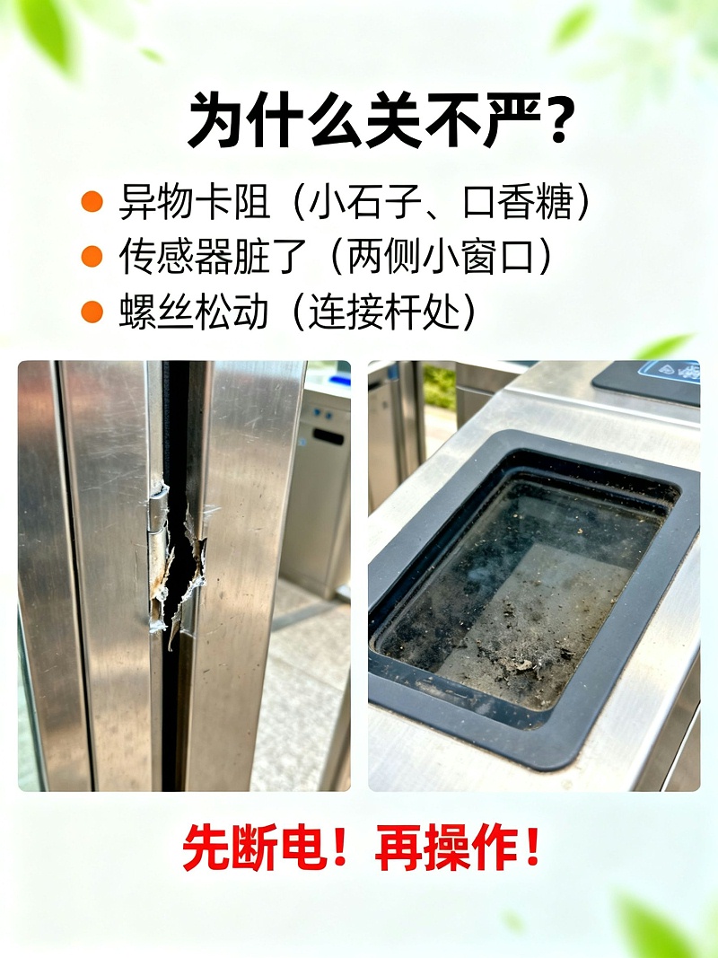 閘機維修要點無水印