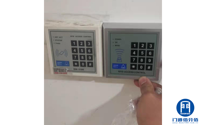 上海航天大廈辦公室松下感應門配件與門禁維修服務之門禁控制器維修