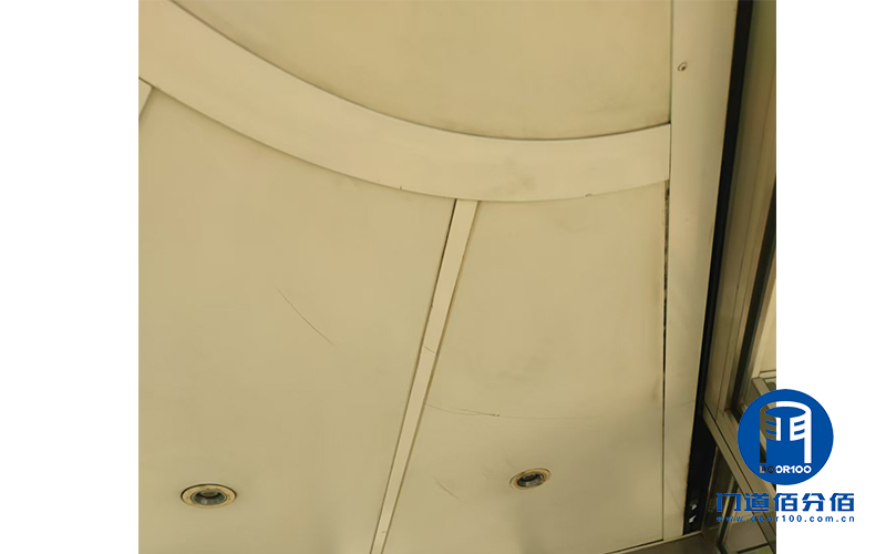 酒店門面煥新術之旋轉門保養工作紀實