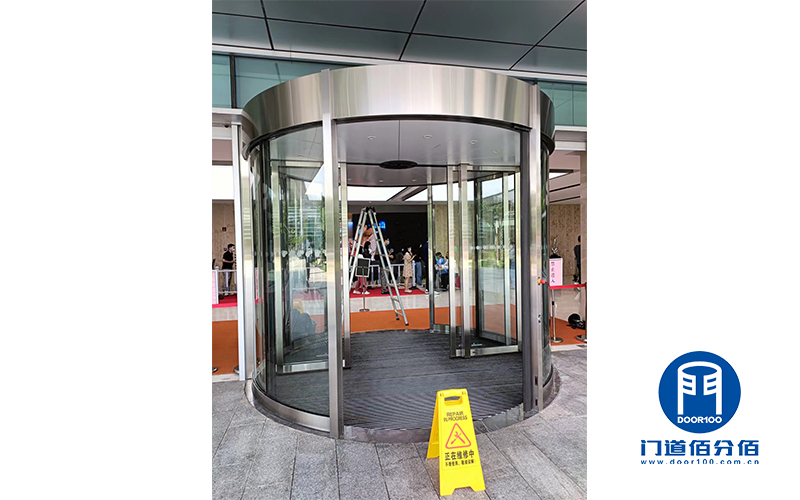 上海自動(dòng)兩翼旋轉(zhuǎn)門維修之二合一感應(yīng)器更換