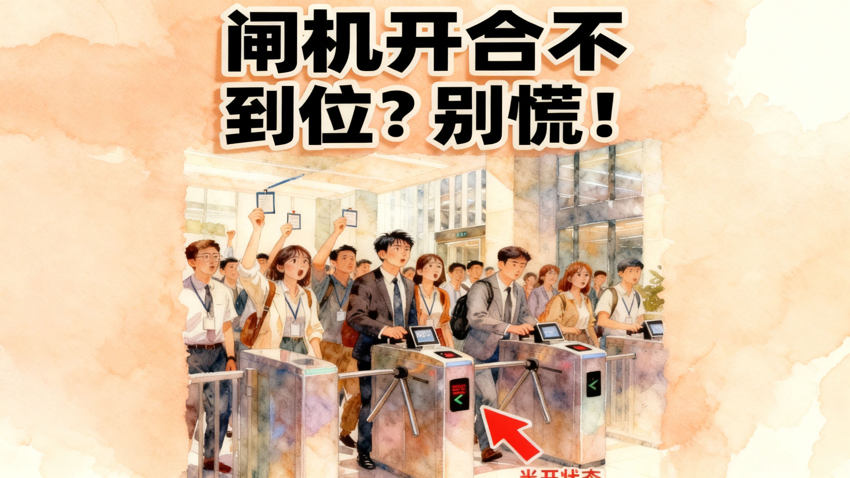 閘機閘翼開合不到位？全面診斷與專業修復指南