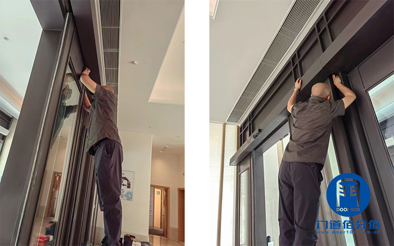 案例分享：泰康養老社區自動玻璃門保養服務