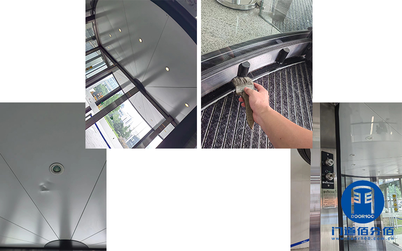 保養案例丨百度大廈寶盾速通門、旋轉門維保服務