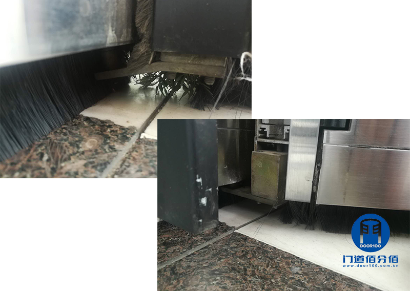 中石化下屬企業(yè)石化工程凱必盛兩翼自動旋轉(zhuǎn)門保養(yǎng)服務