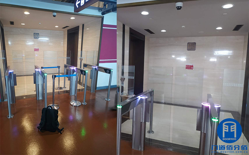 大廈28個通道AS品牌速通門故障維修與保養服務案例