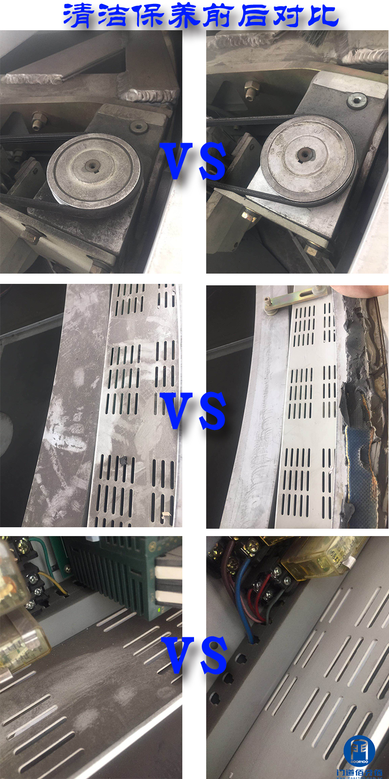 凱必盛自動旋轉門清潔保養