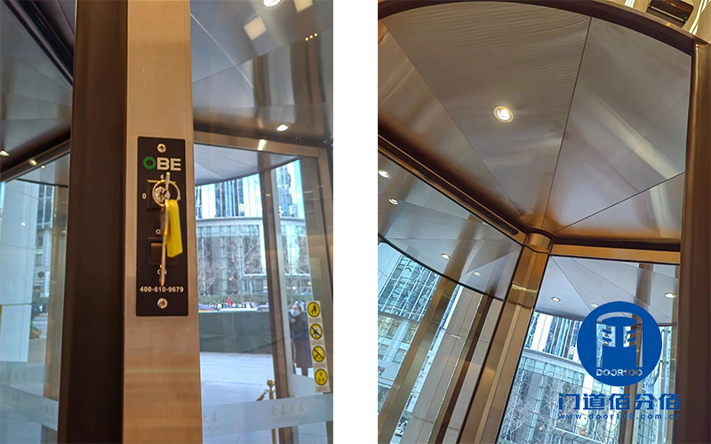 維保項目之OBE電動三翼旋轉門保養服務