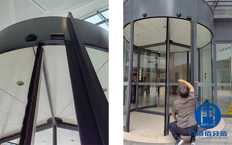 自動旋轉門（三翼）保養案例，教你如何延長使用壽命