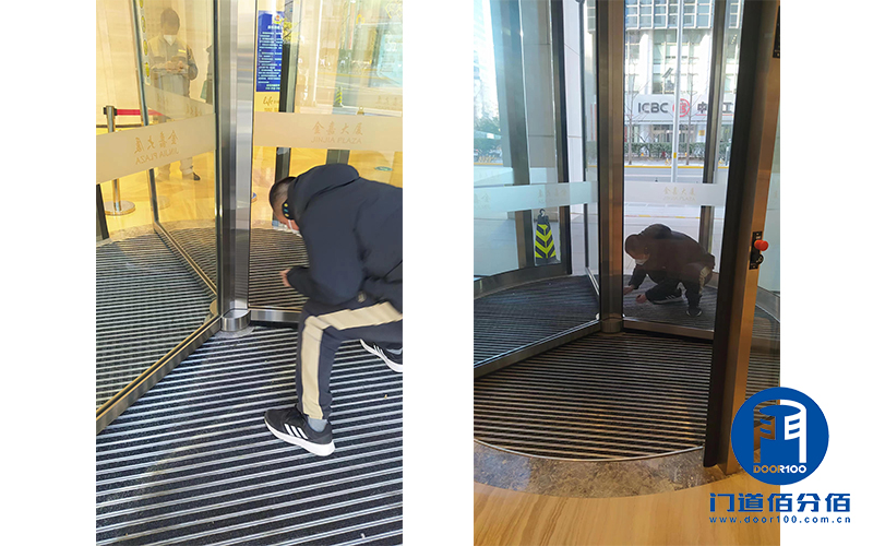 obe歐必翼兩翼、三翼自動旋轉(zhuǎn)門保養(yǎng)全過程實錄