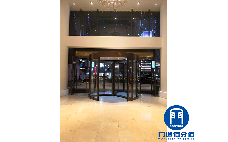 寧波某酒店智匯門道兩翼自動旋轉門維修服務