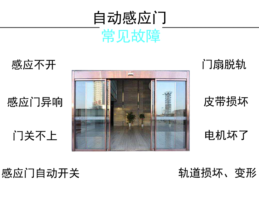 感應(yīng)門常見(jiàn)故障