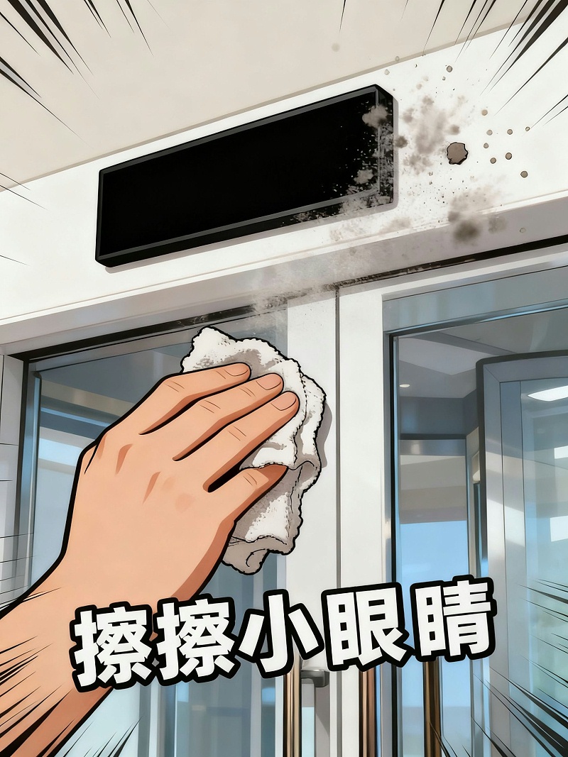 除水印感應(yīng)門眼睛