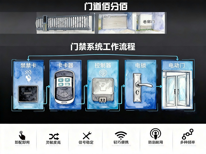 門禁流程圖無(wú)水印