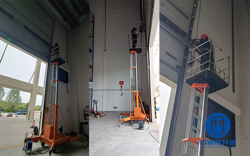 移動通信集團倉庫提升門故障維修項目介紹